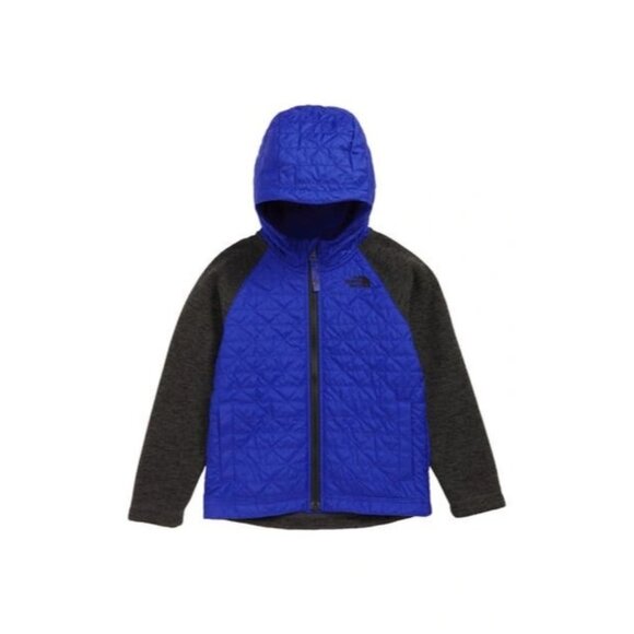 The North Face Water Repellent Quilted Sweater Fleece Jacket
